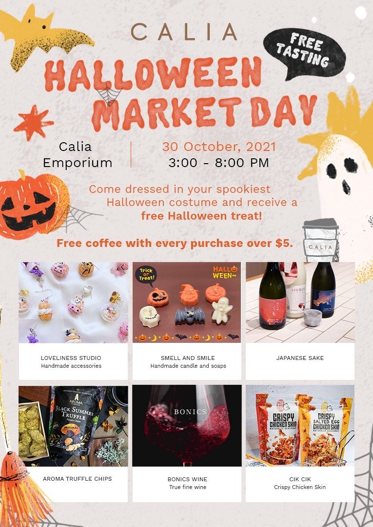 Calia's Halloween Market Day at Emporium - Calia