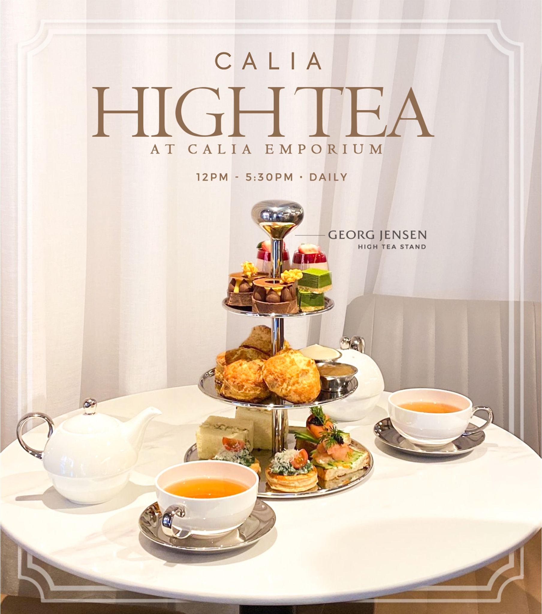 High Tea at Calia Emporium - Calia