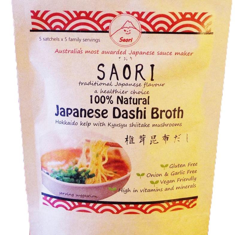 100% Natural Japanese Dashi Broth (5 Satchels) - Calia Australia Pty Ltd
