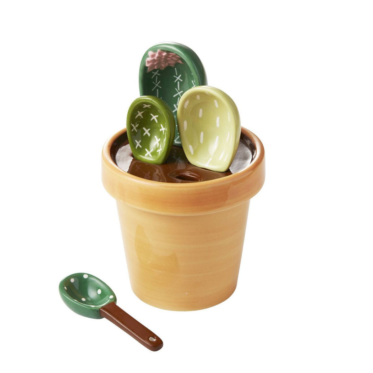 Cacti Measuring Spoons Set with Measuring Cup - Calia