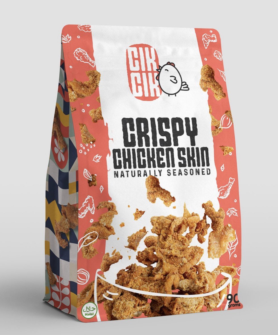 Cik Cik Crispy Chicken Skin - Calia