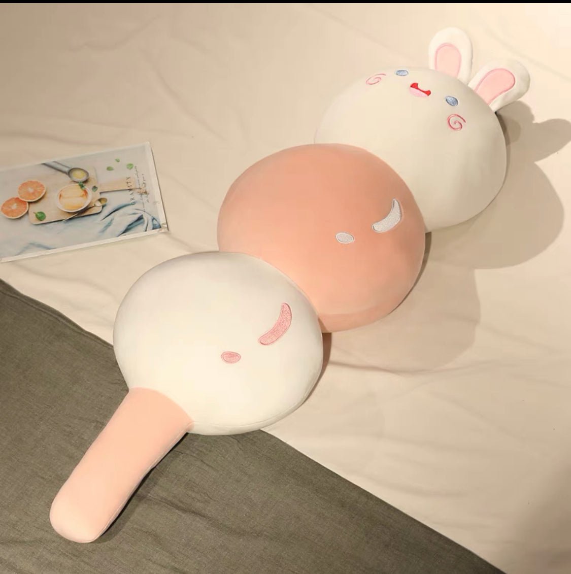 Cute Skewer Soft Toy (3 colours available) - Calia