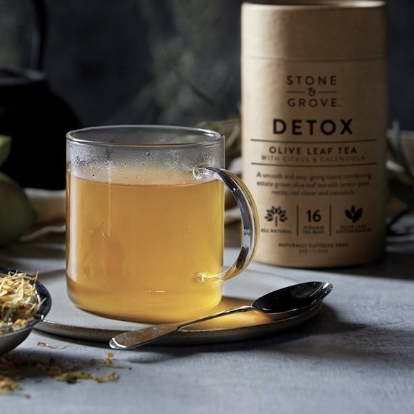 Detox Olive Leaf Tea with Citrus &amp; Calendula - Calia Australia Pty Ltd