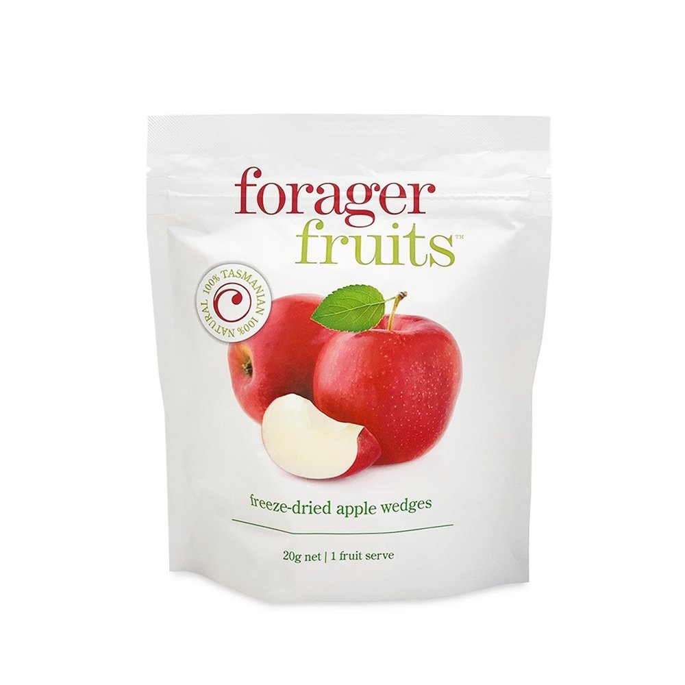 Forager Fruits Freeze Dried Apple Wedges - Calia Australia Pty Ltd