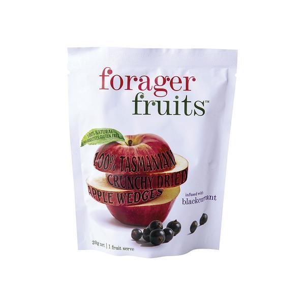 Freeze Dried Apple Wedges infused with Blackcurrant 20g - Calia Australia Pty Ltd