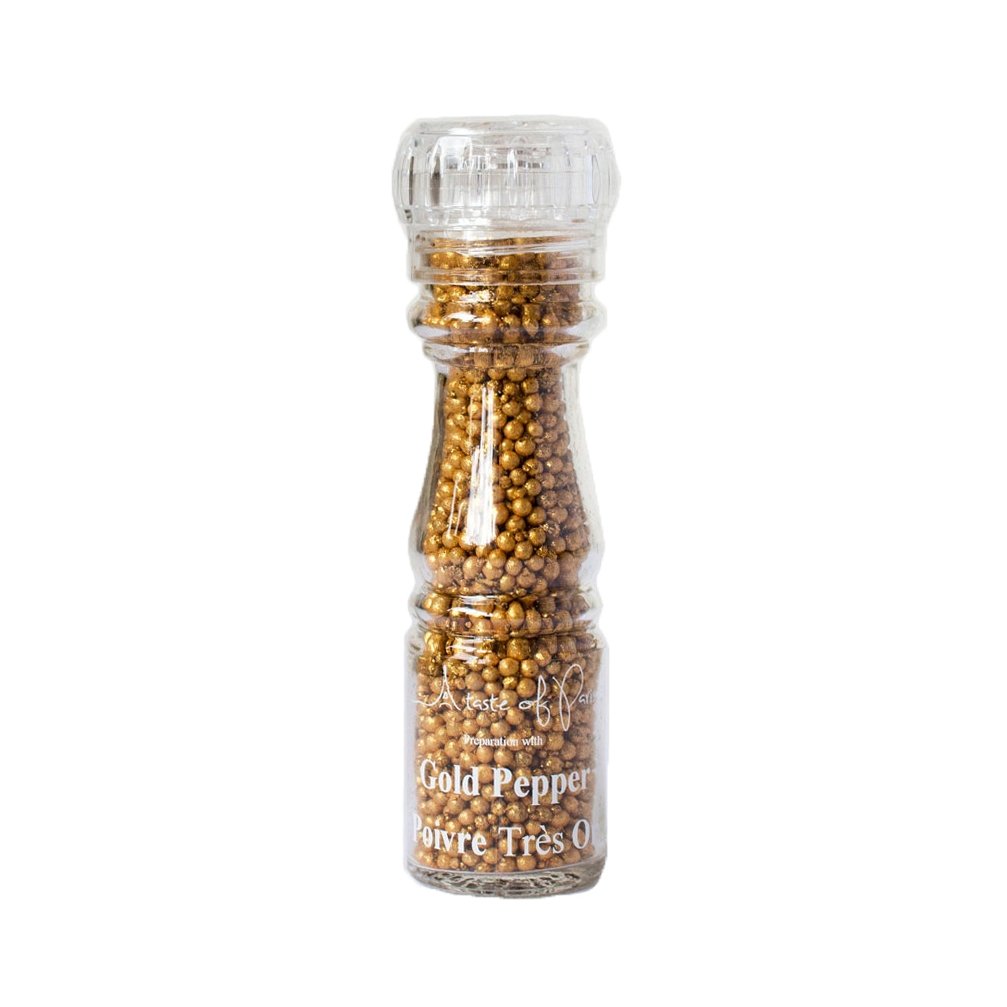 Gold Peppercorns with Grinder 75g - Calia Australia Pty Ltd