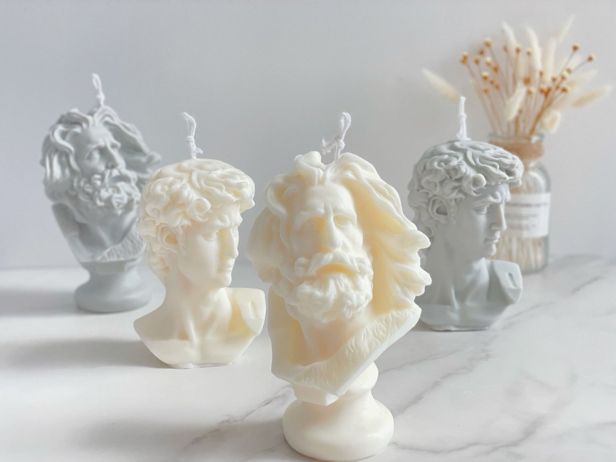 Handmade David/Marseille Candle Vegan Friendly - Calia