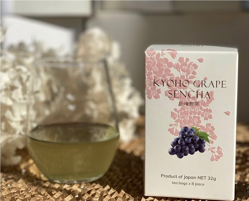Kyoho Grape Sencha Tea Bags (4g x 8pcs) - Calia
