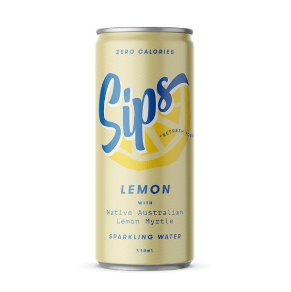 Lemon No Sugar Sparkling Water 330ml - Calia Australia Pty Ltd