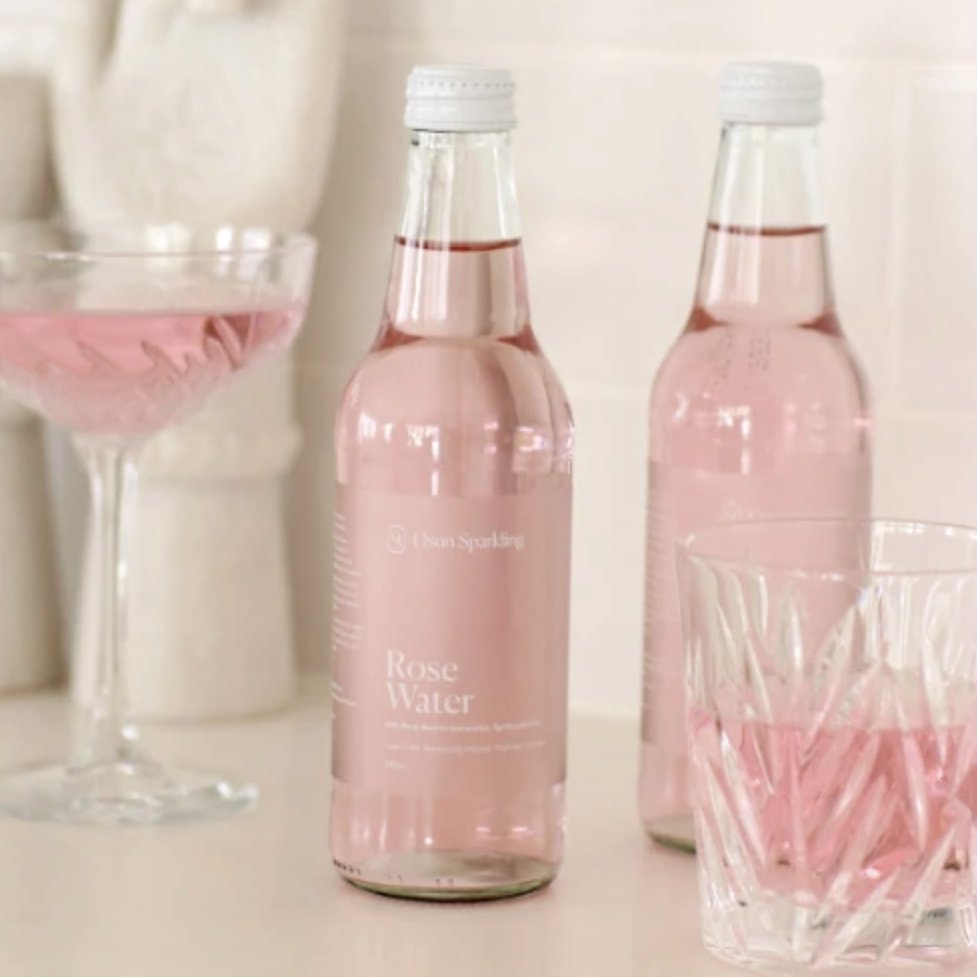 Lightly Sparkled Rose Water 350ml - Calia Australia Pty Ltd