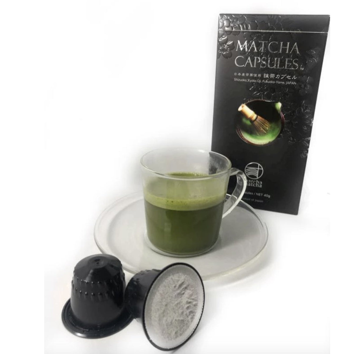 Matcha Capsule Pods (Compatible with Nespresso Machines) 10pc - Calia Australia Pty Ltd