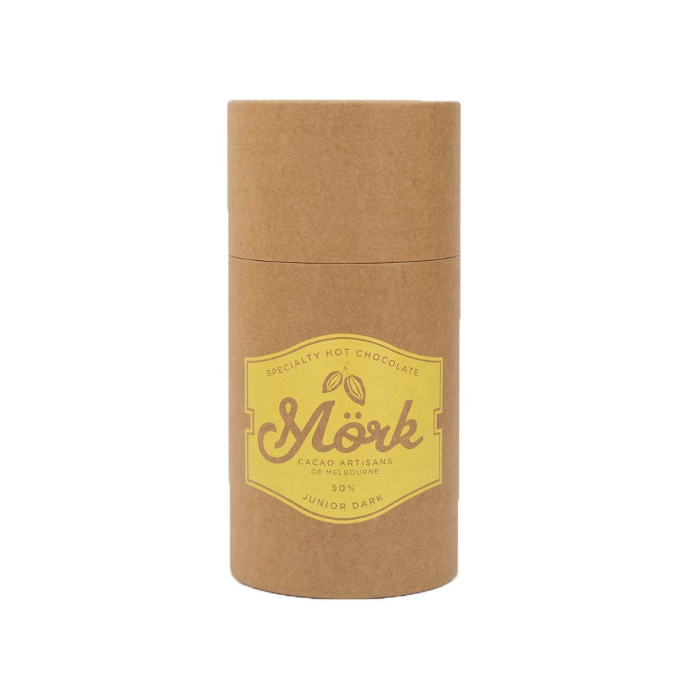 Mörk Specialty Hot Chocolate Junior Dark 50% 250g - Calia Australia Pty Ltd