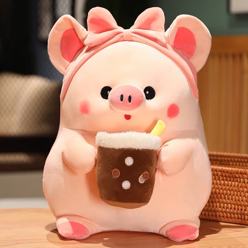 Piggy Boba Tea Doll - Calia