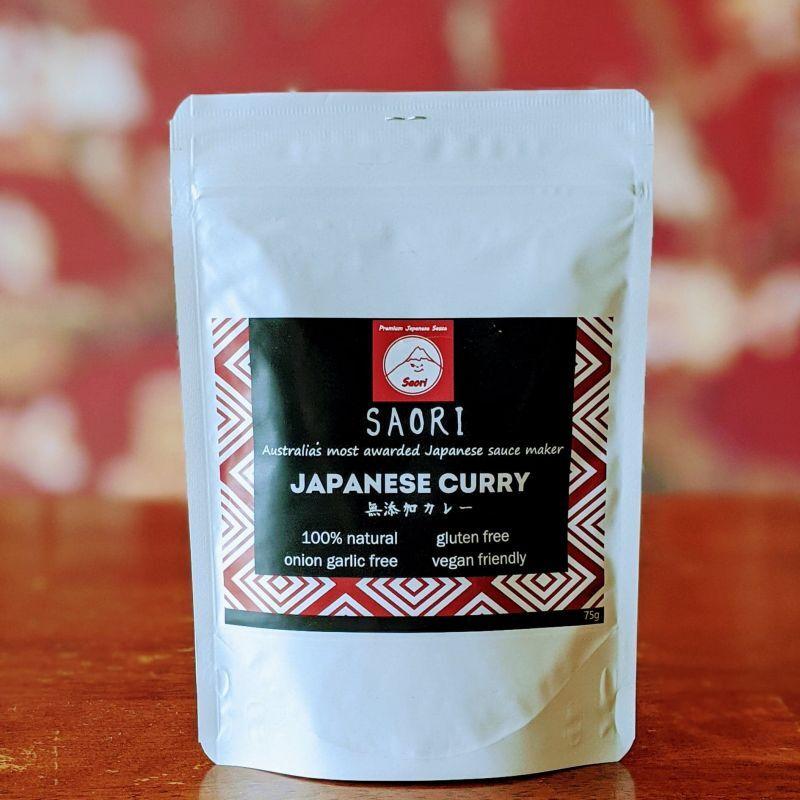 Saori 100% Natural Japanese Curry 75g - Calia Australia Pty Ltd